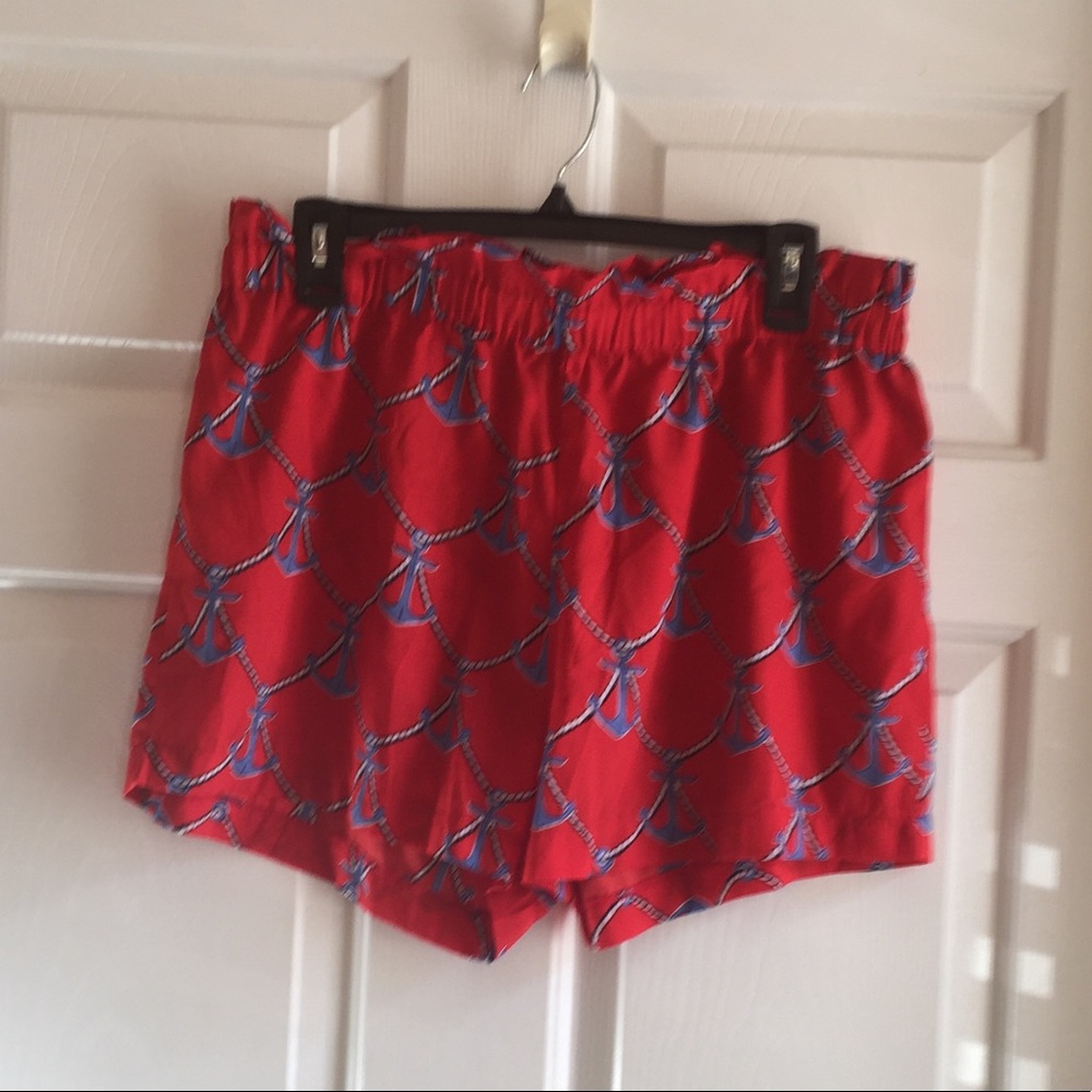 ❤️Mudpie Anchor Print ⚓️ Shorts Sz L (12-14)💙 - Picture 4 of 8